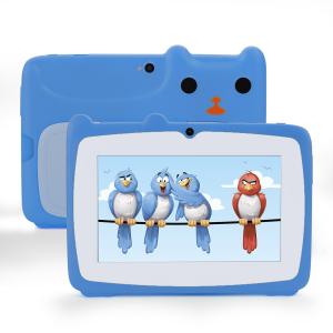 China C idea Studying Tablet Kidspad 7 Inch With Child Friendly Case 4GB+64GB Quad Core 600 X 1024 IPS CM80 Blue factory