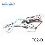 T02-D Car Mini double lens hi/low projector lens hid xenon kit