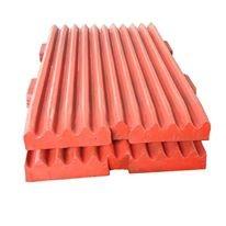 China swing jaw movable jaw plate high manganese steel casting jaw plate factory