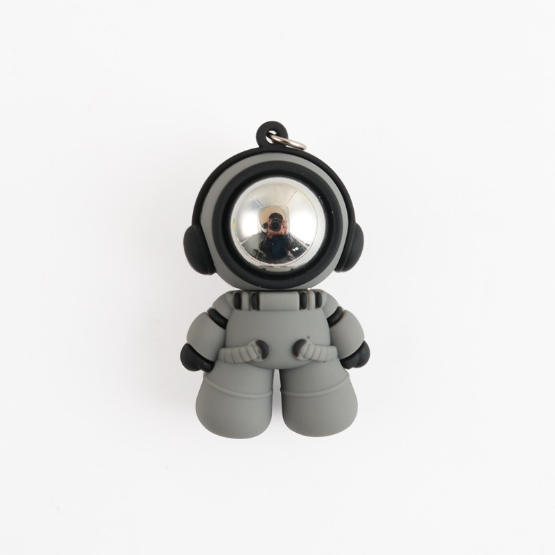Astronaut Shaped custom PVC USB Flash Drive With Key Chain​ 80/MBS