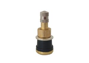 China Brass High Pressure Tyre Valves TR501 With EPDM Grommet And Metal Cap factory