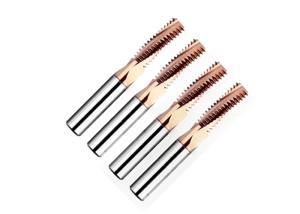 China Coated Aluminum Cutting End Mills Thread End Mill Milling Cutter factory