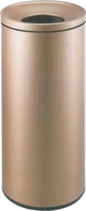 China Dia305*H670mm Floor Standing Ashtrays With Champagne Gold Coating factory