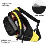 Unisex Waterproof Waist Pack Multifunctional Waist Bag Paillette Pattern Type