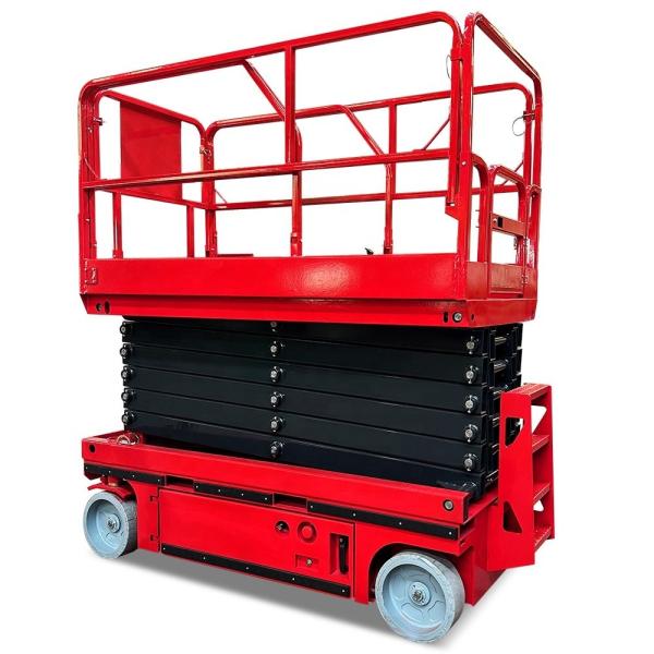 48V/4.5kw Motor Power 4-16m Lift Mobile Scissors Platform for Industrial