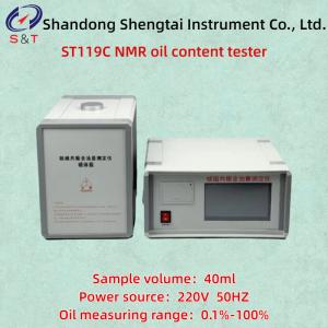 China +0.2% Precision Nuclear Magnetic Resonance Oil Content Tester Sample Volume 40ml Stability: +0.1% factory