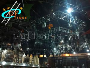 China Stable Revolving Aluminum Lighting Truss Rotating Lifting factory