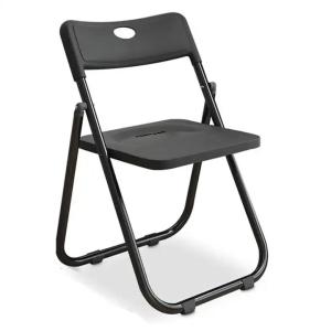 China Office Building Stackable Folding Plastic Dining Chair 40*40*78cm for Banquet Events factory