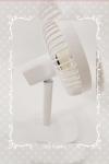 Portable Rechargeable Usb Small Desk Fan 1.31 Pounds Button Control