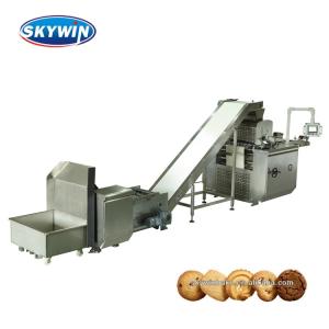 China Siemens PLC Butter Cookie Machine , 620 Width Chocolate Chips Making Machine factory