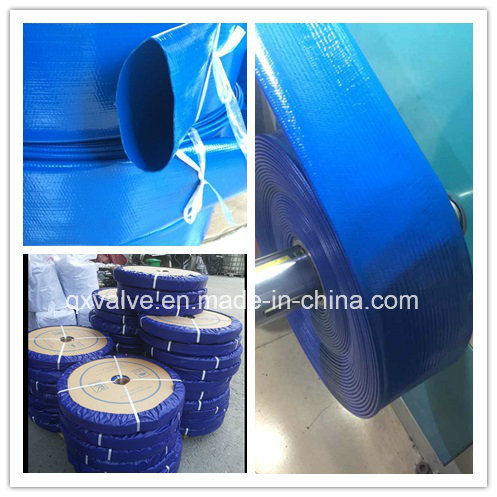 PVC Irrigation Lay Flat Hose for Agriculture Use or Drain Water.