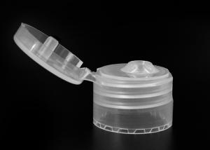 China Gloosy Plastic Flip Top Cap In Polypropylene Round General To PET Dia 20 Bottles factory