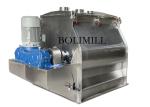 Stainless Steel Double Shaft Paddle 110KW Dry Powder Mixer