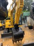Yellow Komatsu PC70-8 Excavator 20 Tons 48.5 kW Power 3293 Working Hours