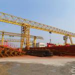 16t Truss Type Single Beam Gantry Crane Pendant Control Span 12-30M