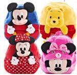 14inch Red Mickey Mouse Kid Backpack School Bags , For Children and Promotion