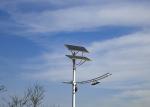 Integrated LED Solar Street Lights Remote Control 50W 100W 150W