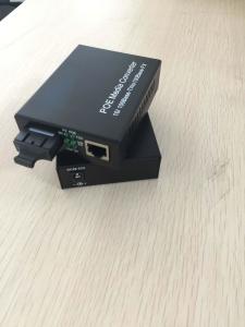 China 10 / 100M Power Over Ethernet POE Media Converter Single Mode Dual Fiber 25 KM factory
