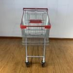 150L Store Carring Large Capacity Foldable Metal Shopping Trolley With Child