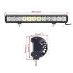 Made in China auto roof white Cross DRL lighting 21.5'' cree 120w 7D rally led