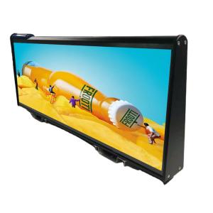 China Ultra Thin 5000nit Taxi Roof LED Display Anti Vibration Waterproof factory