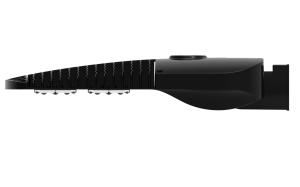 China 100W LED Street Lighting Luxeon 5050 Chip 160LM/W Outdoor Road Lights Black Housing factory
