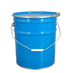 China 0.32-0.42mm 20 Liters Chemical Pails With Lever Lock Ring Lid factory