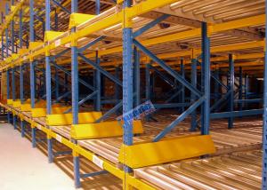 Q235B Custom Logistics Distribution Warehouse Mobile Flow Rack