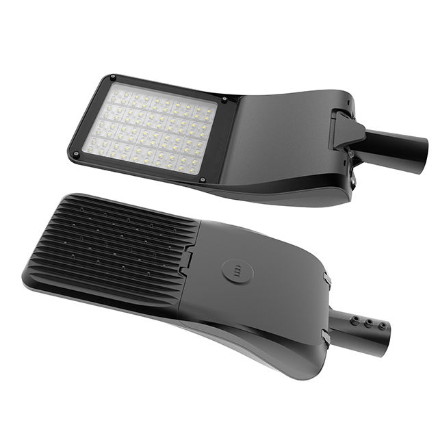 Tempered Glass cover LED Street lights Meanwell Driver 50000 Hrs Lifespan 1