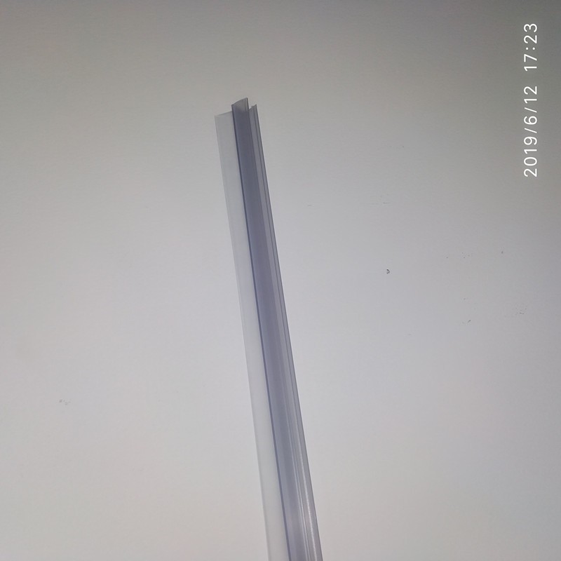 Modern Design 8-12mm Clear PVC Water Seals Strip for Shower Screen Long Lift Function