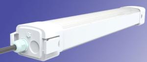 China 20W 40W IP65 Vapor Proof LED Light , Tri Proof Lamp Aluminum And PC Body factory