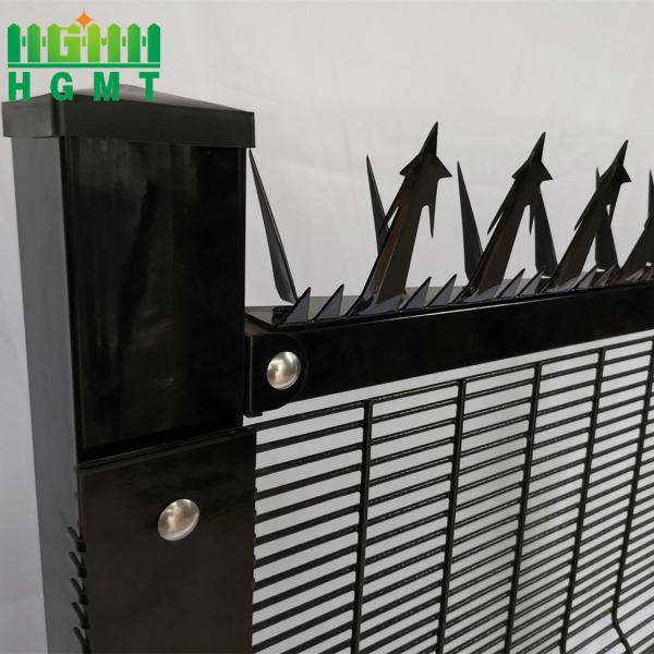 Heavy Duty Clear View Fence Panel High Security Wire Mesh 358 Anti Climb Fence