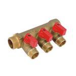 Two Ways To Six Ways Brass Water Separators Manifolds For Pex Pipe WithFemale