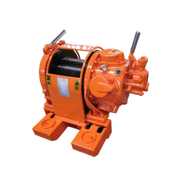 China Auto Brake Pneumatic Air Winch Remote Controlled JQHS-80×10 for Lifting and Pulling factory