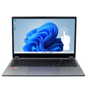 China 15.6 inch 2 in 1 Laptop, AMD R3-3200U, 16GB RAM, 512GB SSD, FHD Touchscreen, Backlit Keyboard, Fingerprint Unlock, 360 Rotating factory