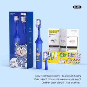 China Electric Toothbrush Cartoon Smart Children Toothbrushes For 3-15 Year Old Kids Rechargeable factory
