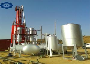China High Tech PLC Control Used Oil Purification Waste Engine Oil Distillation To Diesel Plant factory