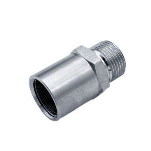 Custom Male Thread CNC Adapter 304SUS High Precision Turning Machining Parts