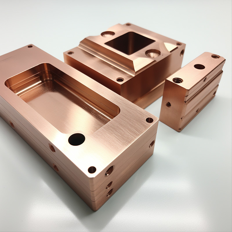 Non Standard Custom Copper Parts CNC Precision Milling Metal Machining Part