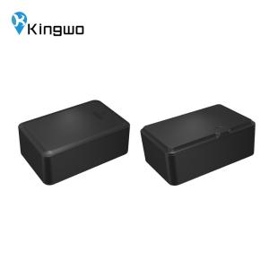China black High Accuracy Asset GPS Trolley Tracker Disposable Big Battery 8100mAh factory
