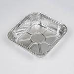 0.1mm Aluminum Foil Food Container Pulp Moulding Embossed Recyclable