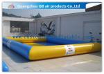Outdoor Inflatable Swimming Pool , Inflatable Swimming Water Pool For Kids
