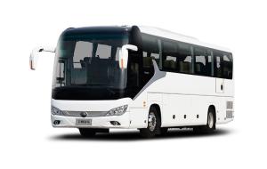 China 55 Seats Used YUTONG Bus White Luxury Seats 100km/H Max Speed With Automatic Door factory