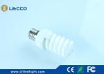 T2 Full Spiral Compact Fluorescent Lamps 15 Watt Tricolor 8000h Lifespan E27