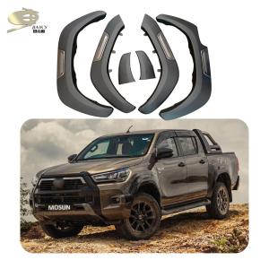 China 2.5mm Thickness Car Fender Flares For Hilux Revo Rocco 2021 factory