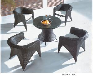 China Outdoor furniture beach/poolside dinning set --8136 factory