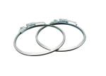 Metal Clamp Round Duct Clamp Barrel Clamp Galvanized Pipe Clamp