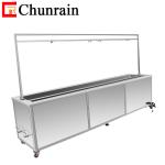 3 Meter Cleaning Tank Ultrasonic Cleaner For Dirty Window Blind Curtain 300L