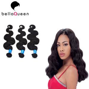 China Double Drawn 100 Indian Remy Human Hair No Tangle And No Shedding factory