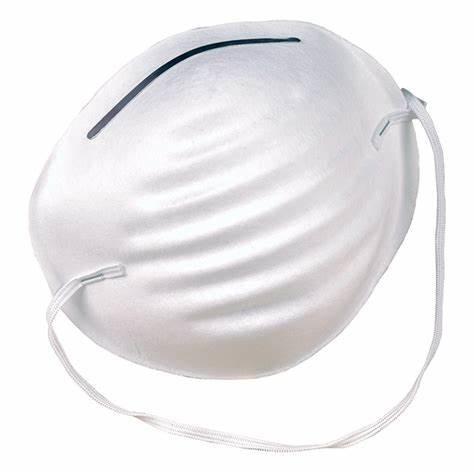 White FFP2 Disposable Mask High Level Protection Good Filterability Breathe